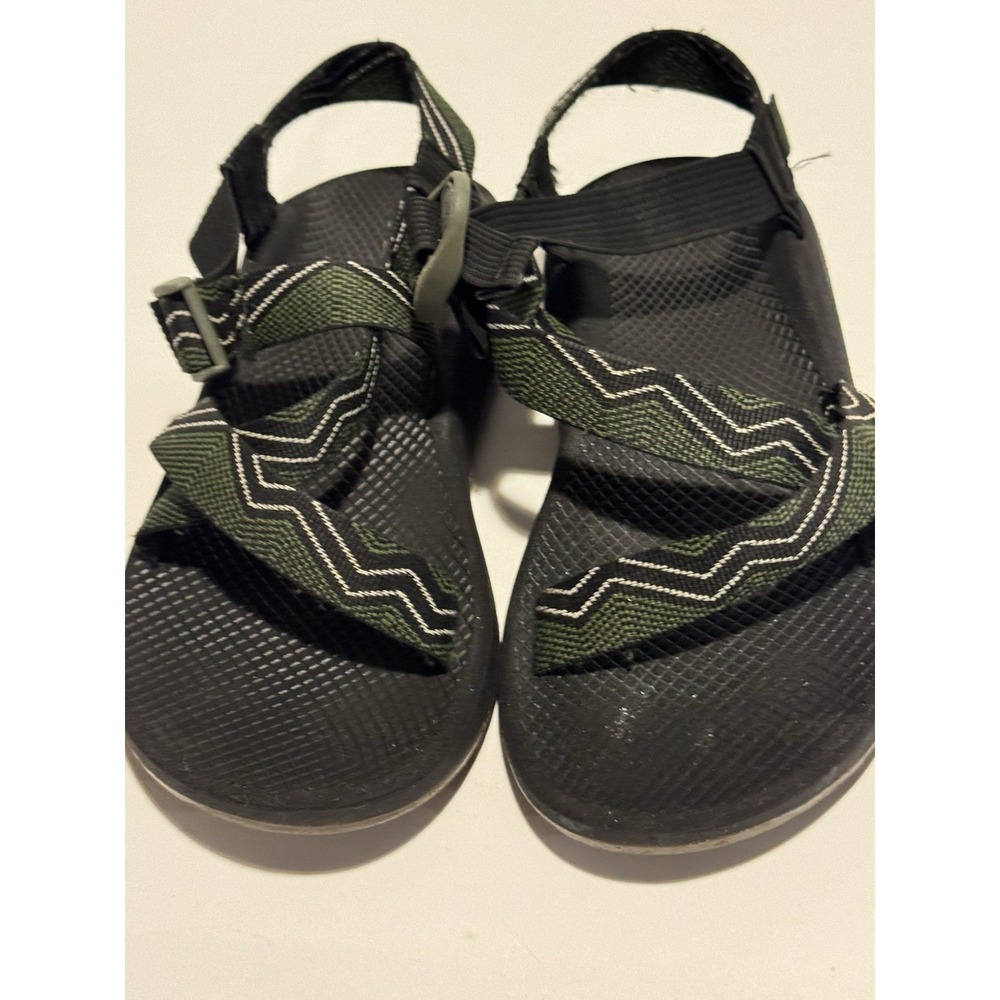 Chaco Sandals Z/2 Men's 10 Green Toe Loop Adjustable Strap Sport Hiking Outdoor